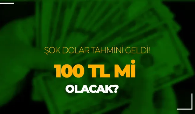 Doların Geleceği Ne Olacak? 100 TL mi Oluyor? Açıklama Geldi!