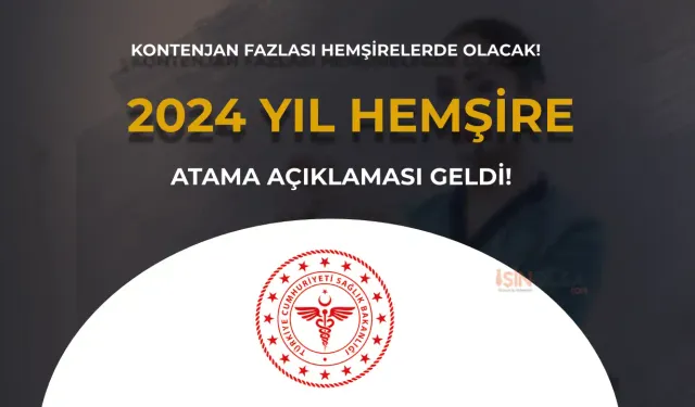 Sağlık Bakanlığı 2024 Yılı Hemşire Alımı Yapacak! Duyurusu ve Taban KPSS