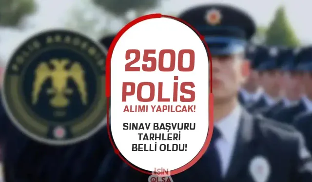 PMYO 2025 Yılı 2500 Polis Alımı Başvurusu İçin İlk Tarihler Geldi! Şartlar?