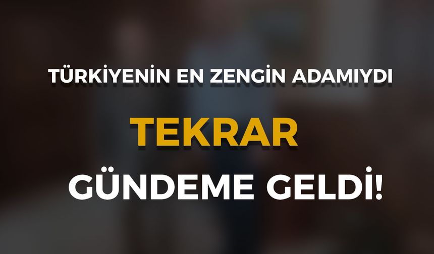 Türkiye’nin en zengin adamıydı, her şeyini kaybeden Mehmet Emin Karamehmet yıllar sonra ortaya çıktı