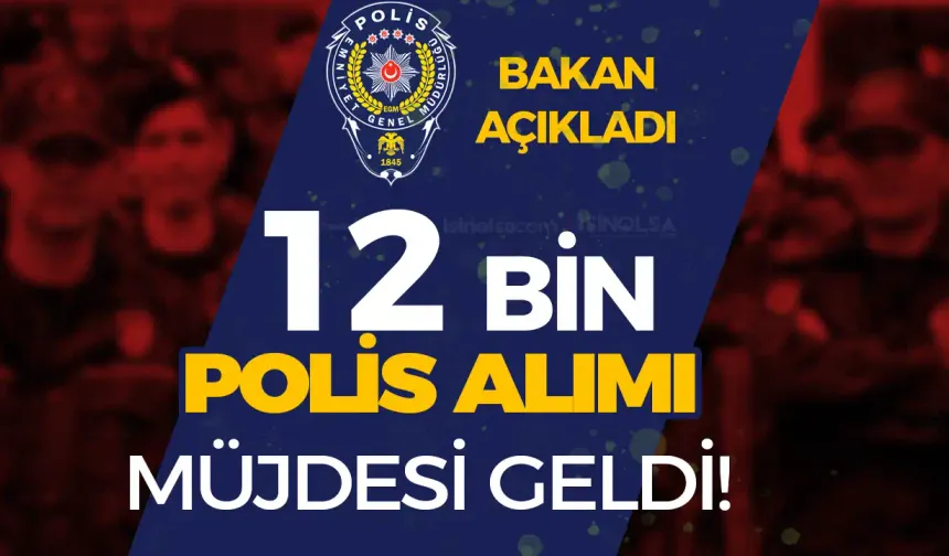 Bakan Yerlikaya'dan 2025 Yılı POMEM 12 Bin Polis Alımı Müjdesi Geldi!