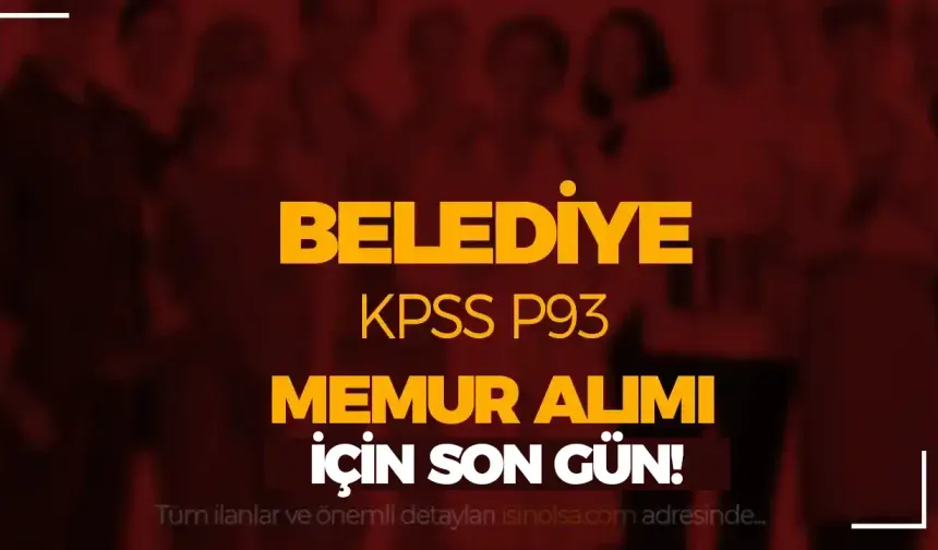 Gelibolu Belediyesi Belediye Ön Lisans Memur Alımı İlanı 2024