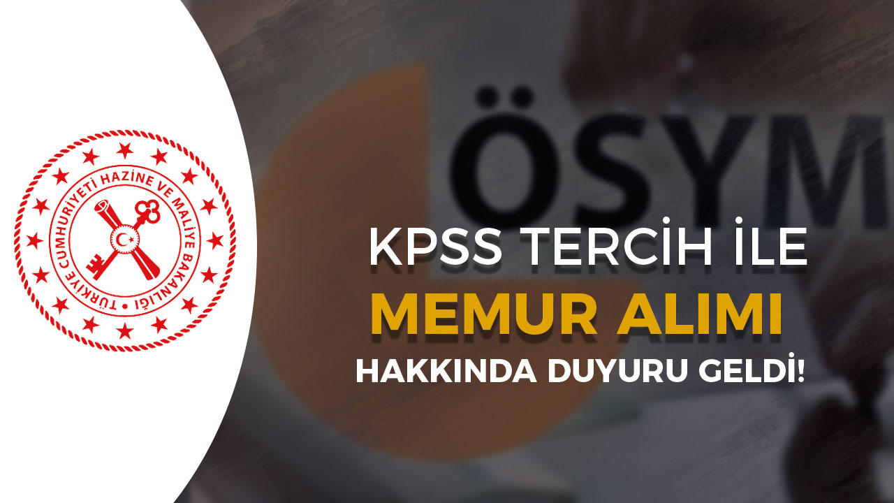 HMB KPSS 2023/2 Ile Memur Alımı Hakkında Duyuru Geldi! - Kamu Memur ...